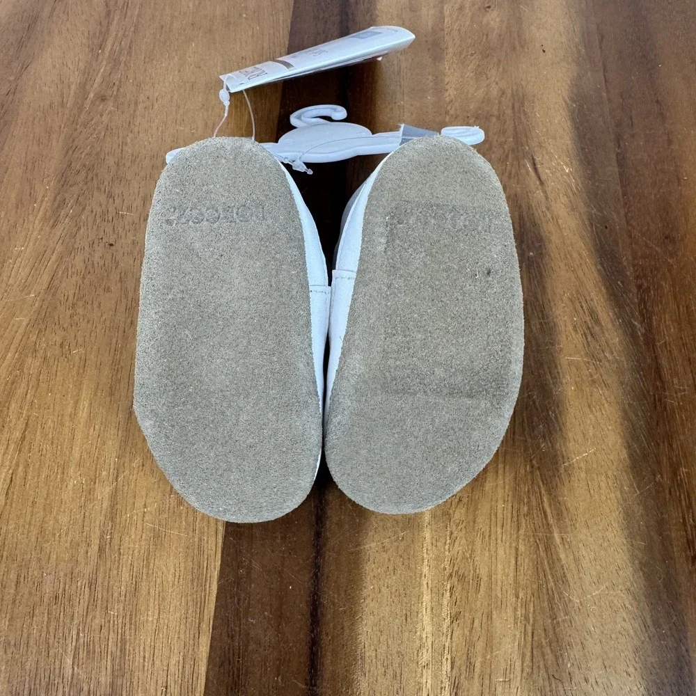 New Infant Robeez Soft Soles‎ Gray Comfort Casual Shoes Size 0-6 Months NWOB